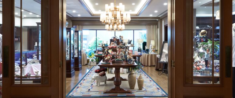 The Fine Gifts and Fashions shop at Little America Salt Lake offers a wide selection of clothing and accessories for both men and women, suitable for any occasion.