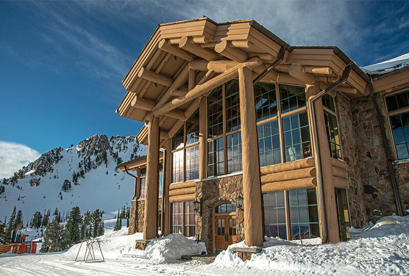 Snowbasin Needle's Lodge in Utah