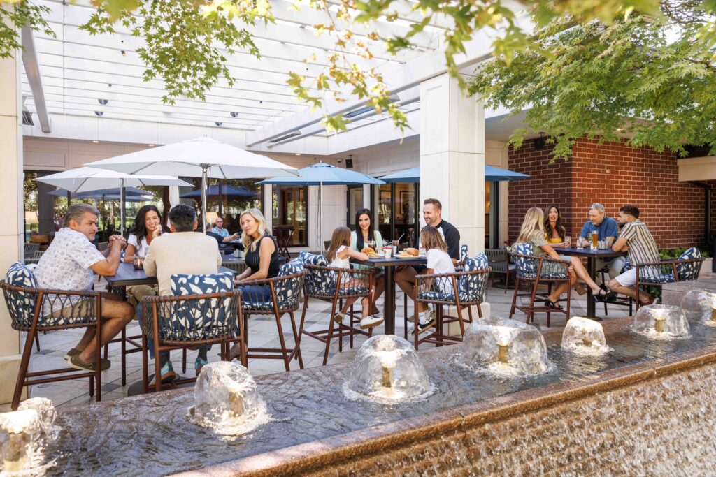 Coffee Shop patio dining